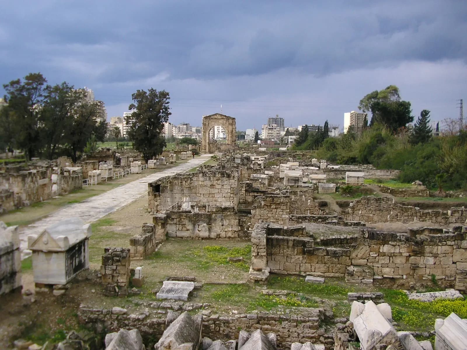 Tyre Archaeological Sites in Lebanon
