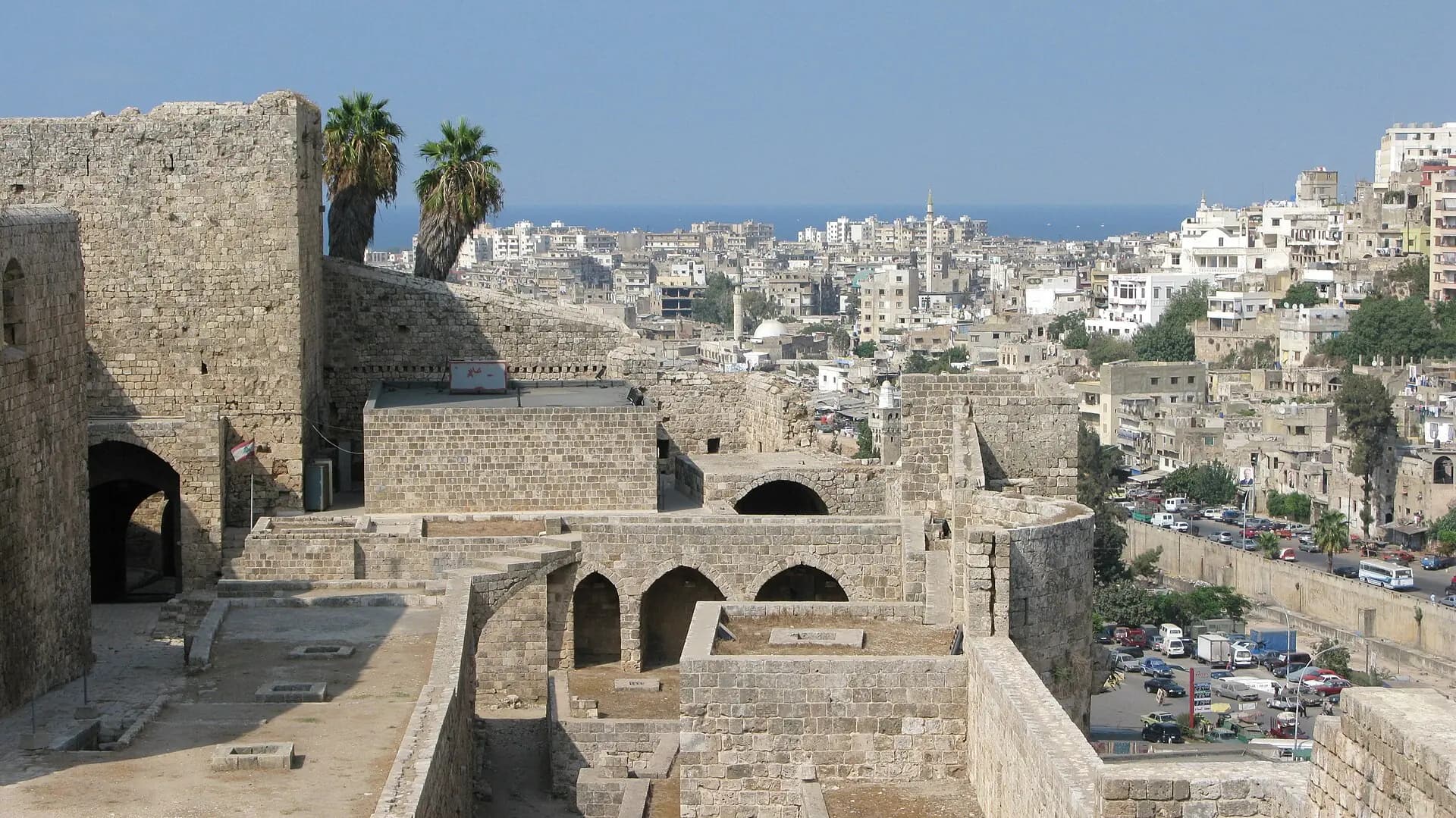 Tripoli Citadel above the historic city